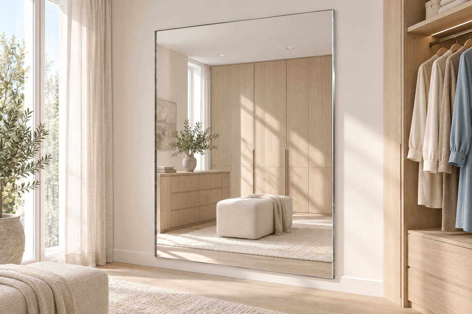 Визуализация Crystalvision: примерочное зеркало