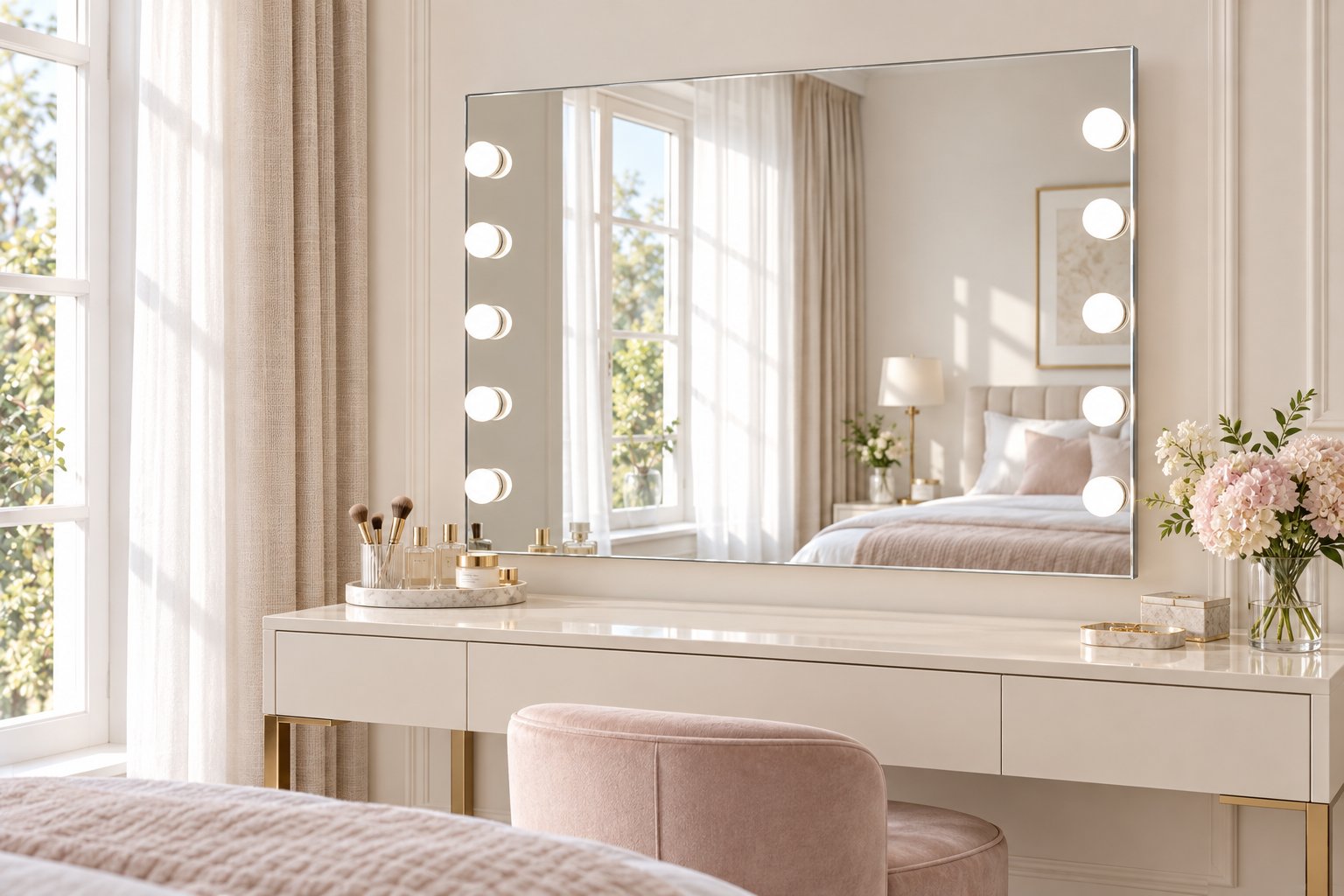 Визуализация Crystalvision: гримёрное зеркало